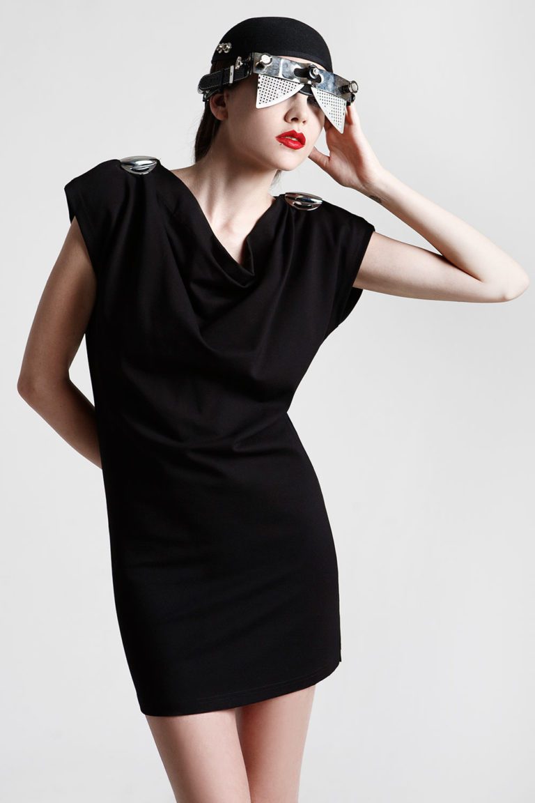 short black dress