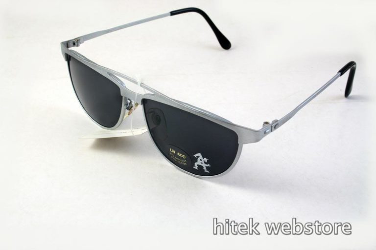 mens silver aviator sunglasses Hi Tek Alexander - Image 2
