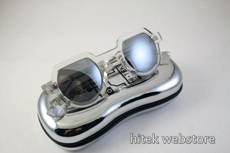 Hi Tek clear round sunglasses  mirror lens HT-010 - Image 2