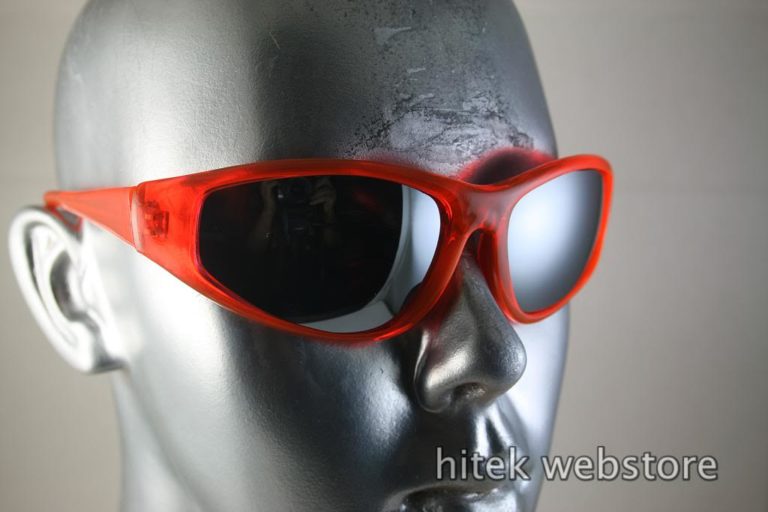neon red goggles sunglasses mirror lens Hi Tek - Image 5