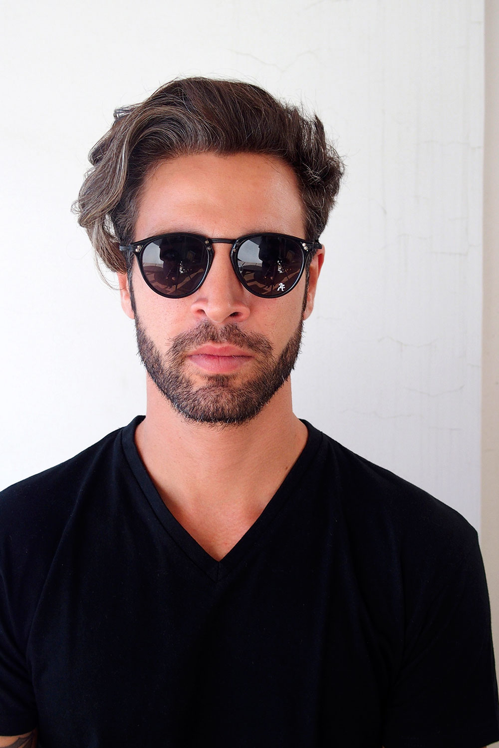 Black Round Retro Sunglasses Hi Tek Model Ht 9105 Hi Tek Webstore