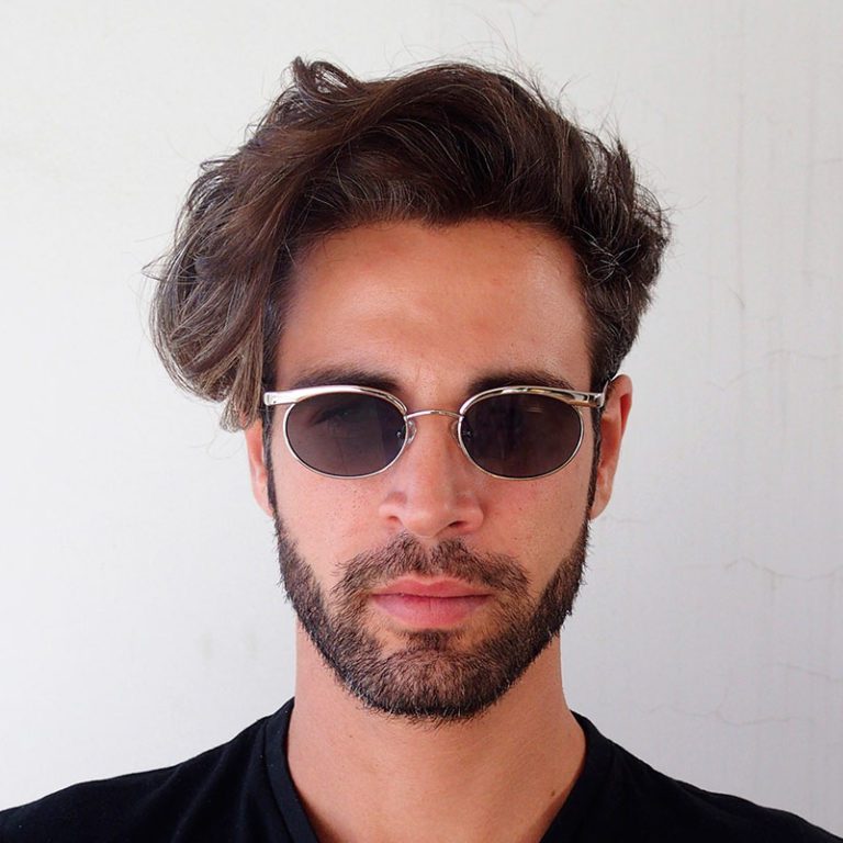 mens oval sunglasses