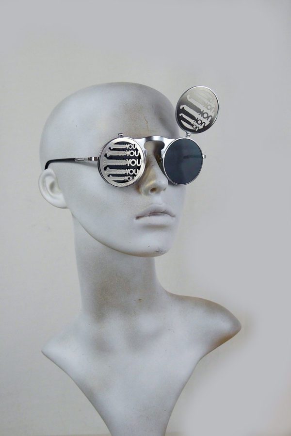 round flip up sunglasses