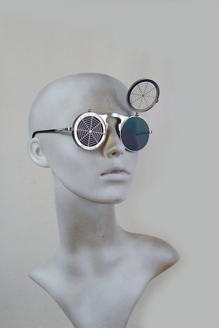 flip up cobweb sunglasses
