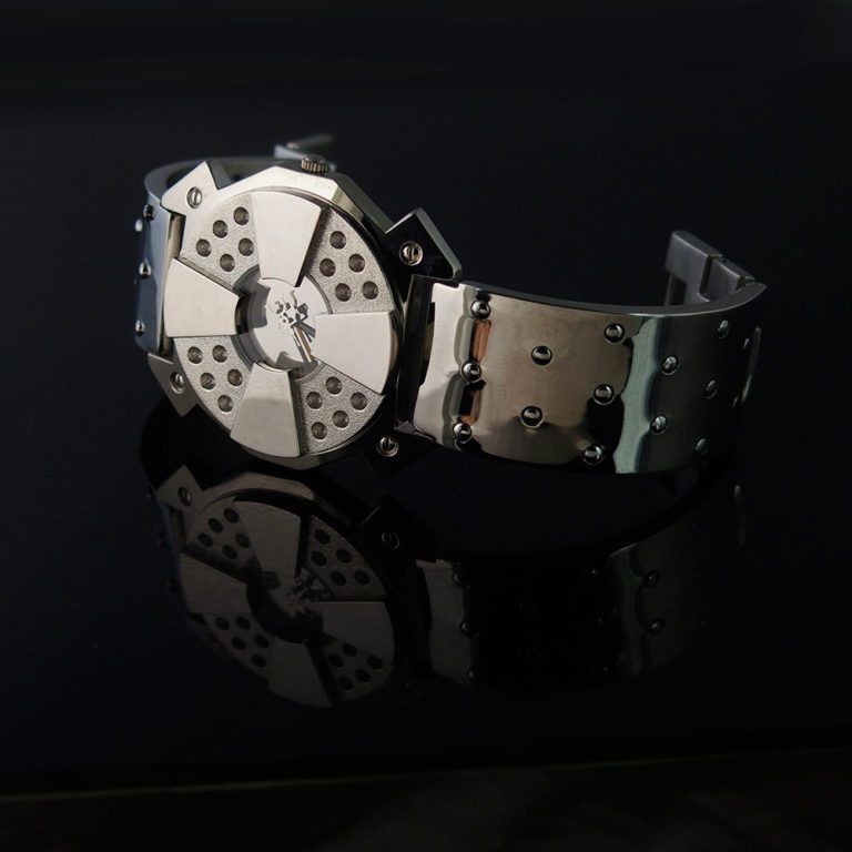 unusual mens watch gift for him Vintage unisex Goth cyberpunk Goth punk London 80s Steampunk watch Hi Tek