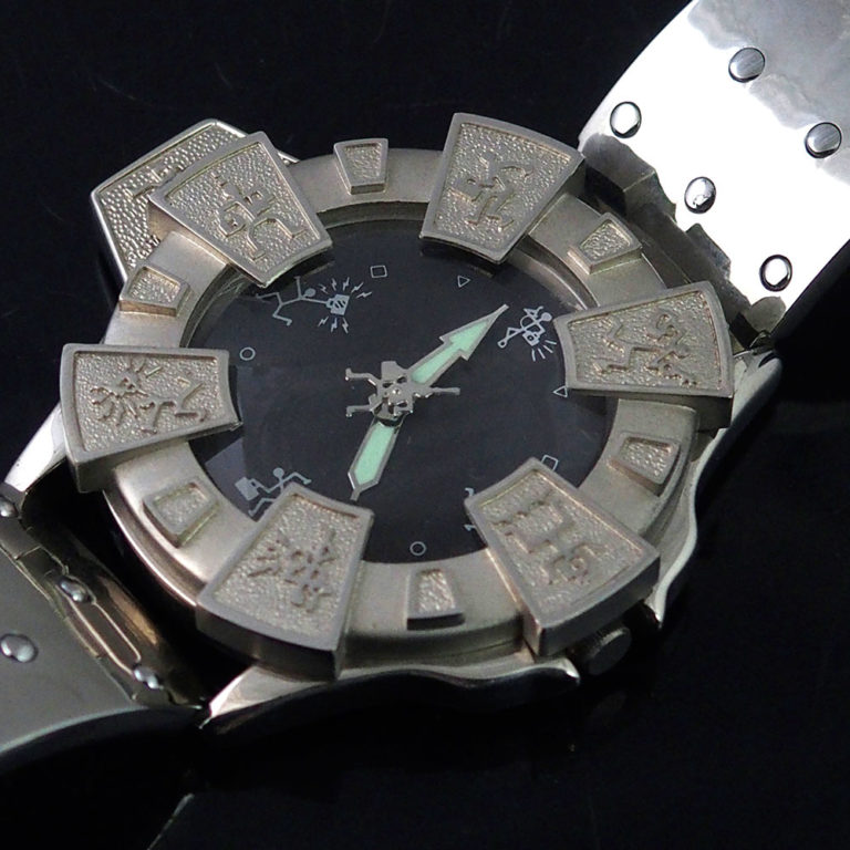 vintage unisex wrist watch futuristic Sci Fi Cyber Goth Cyber Punk style unusual - Image 2