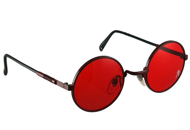 red round sunglasses