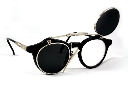 Black Round Retro Sunglasses Hi Tek Model Ht 9105 Hi Tek Webstore