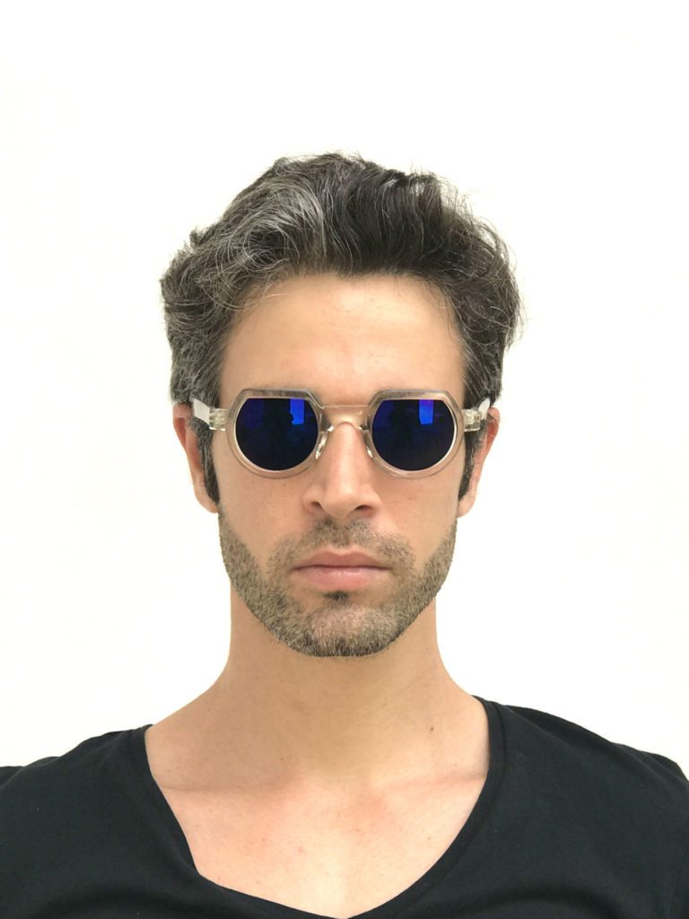 round flat top sunglasses