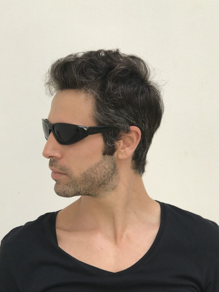 all black goggles sunglasses Hi Tek - Image 3