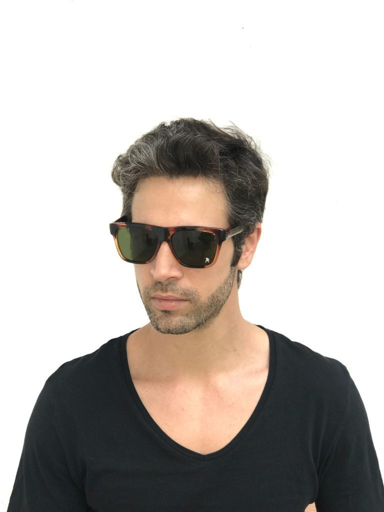 retro tortoise sunglasses flat top