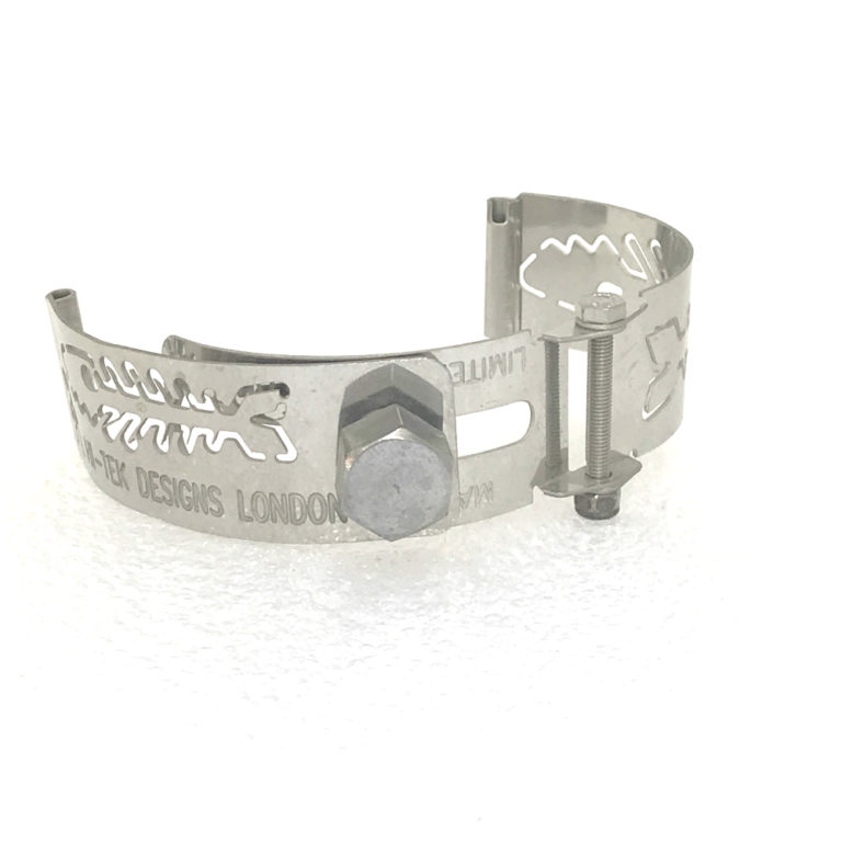 Ht Tek Alexander stainless steel watch strap unusual unique fish - Image 2