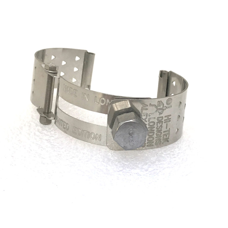 Ht Tek Alexander stainless steel watch strap unusual unique triangles - Image 2