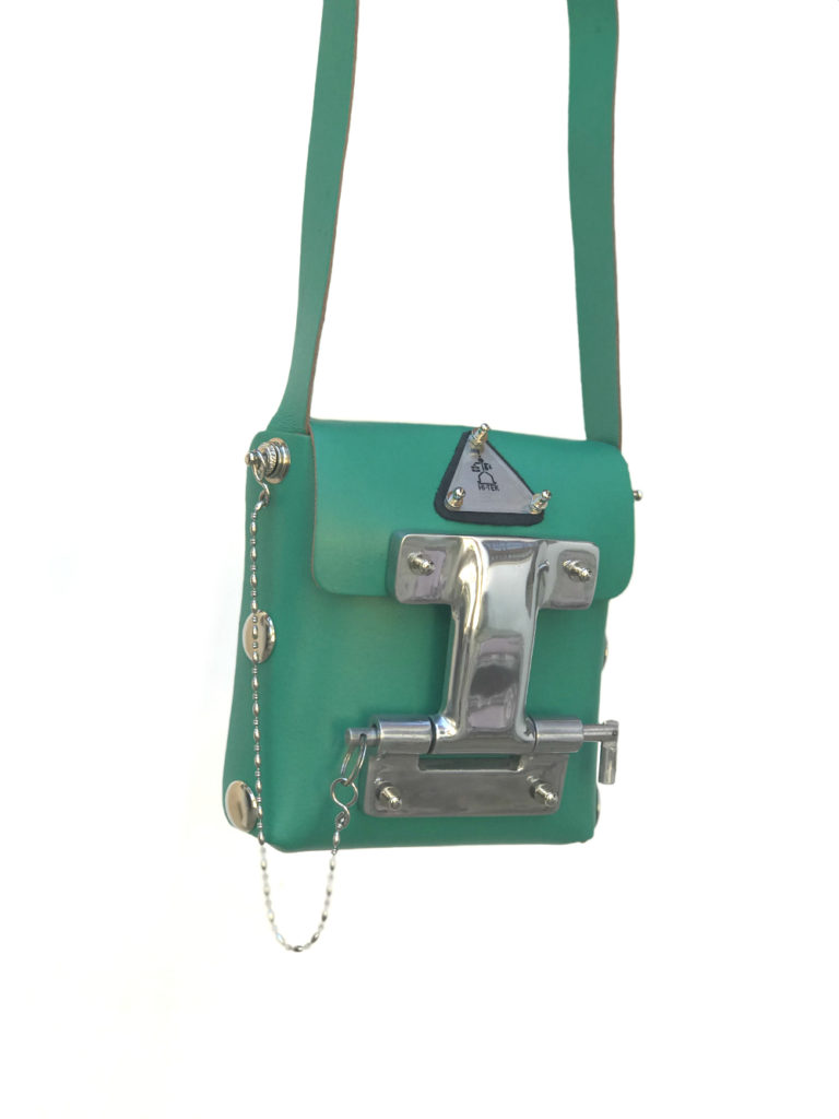 mens green crossbody bag