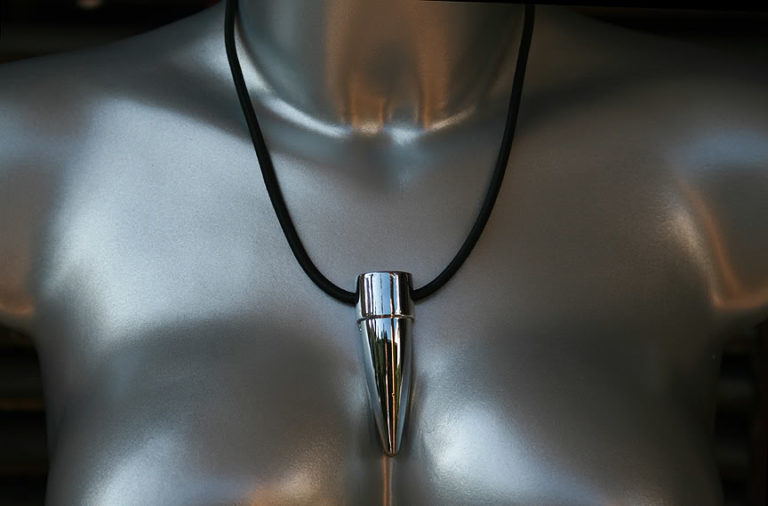 unisex steampunk jewelry pendant HI TEK HTPNDT005 - Image 2