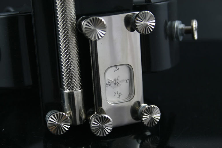 Handmade Steampunk retro futuristic cuff watch Hi Tek HTSTW024 - Image 5