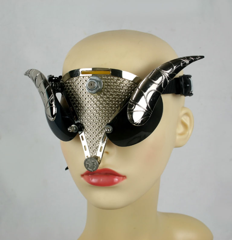 handmade futuristic modern steampunk eye wear Hi Tek