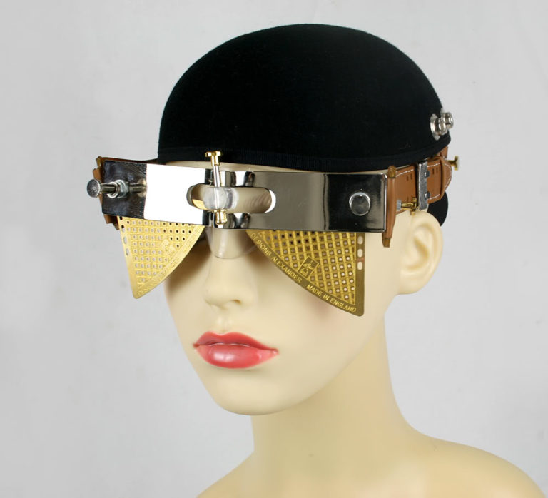 handmade futuristic modern steampunk eye wear Hi Tek
