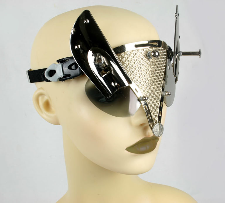 handmade futuristic modern steampunk eye wear Hi Tek