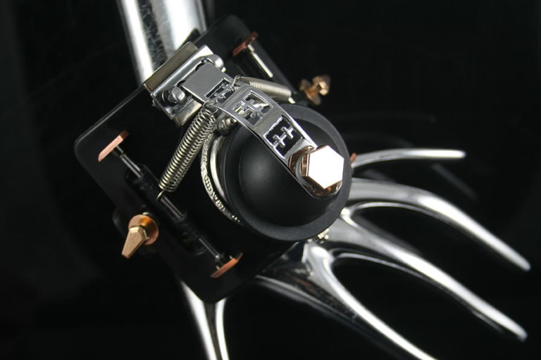 Handmade Steampunk retro futuristic cuff watch Hi Tek HTSTW049