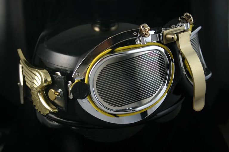 Hi Tek Steampunk goggles motorcycle aviator