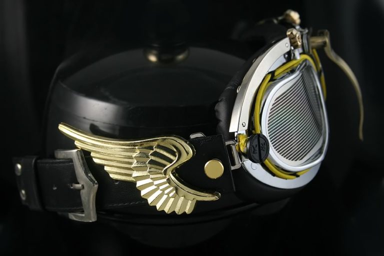 Hi Tek Steampunk goggles motorcycle aviator - Image 4