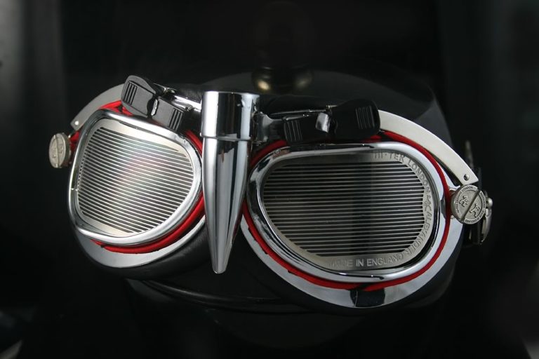 Hi Tek Steampunk party goggles motorcycle aviator - Image 4