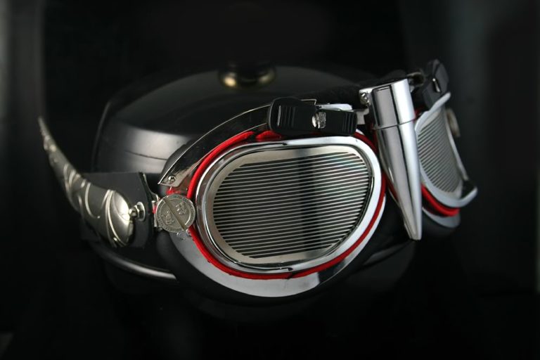Hi Tek Steampunk party goggles motorcycle aviator