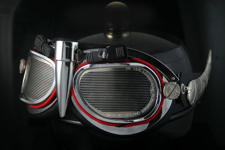 Hi Tek Steampunk party goggles motorcycle aviator - Image 5