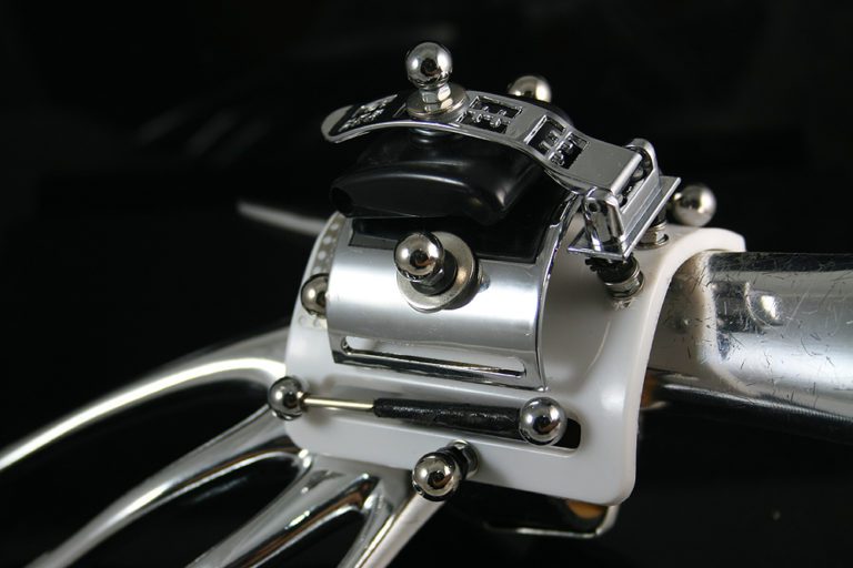 Handmade retro futuristic Steampunk watch cuff Hi Tek HTSW066