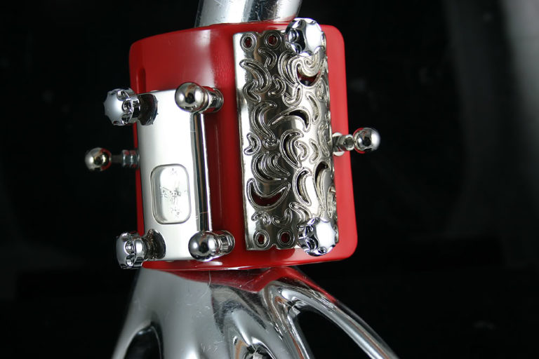 unusual design steampunk wrist watch cuff Hi Tek Alexander HTSTW038B - Image 2