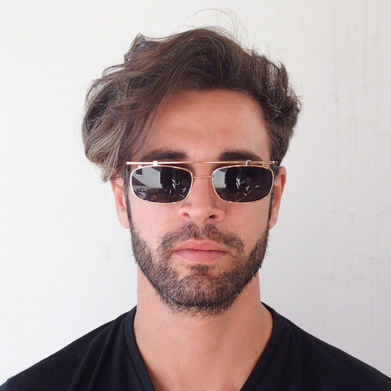 gold sunglasses