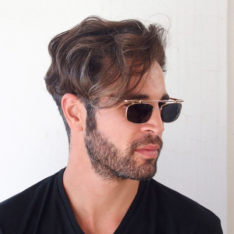 gold aviator sunglasses