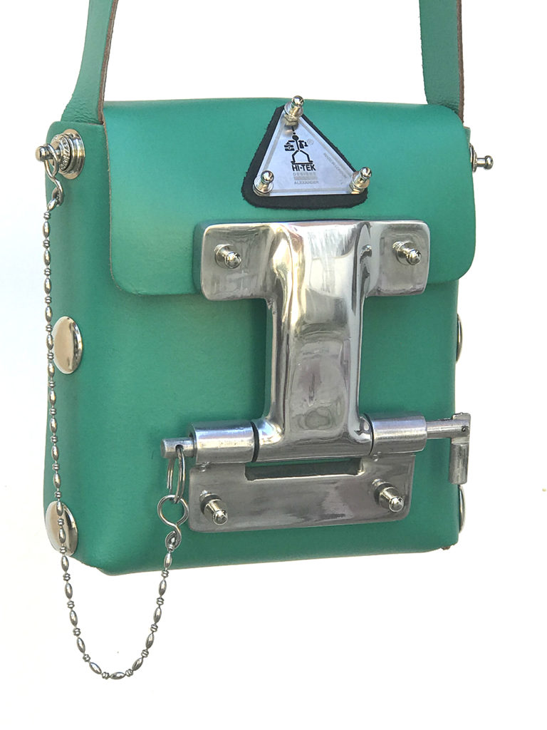 green leather crossbody bag
