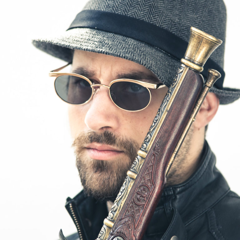 gold oval sunglasses