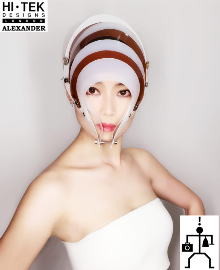 unusual head wear mask