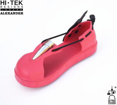 red sandals for men