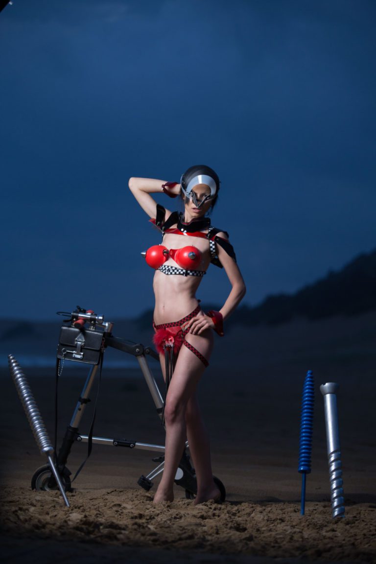 women's dancewear cosplay unique steampunk gothic overbust corset sci fi costume cyberpunk fetish futuristic clothing