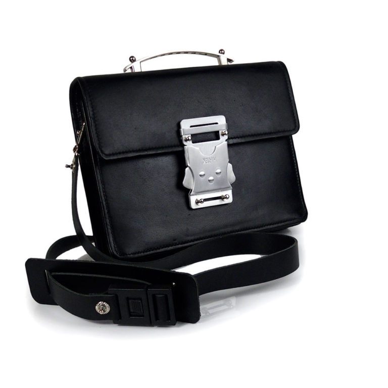 leather shoulder bag for men