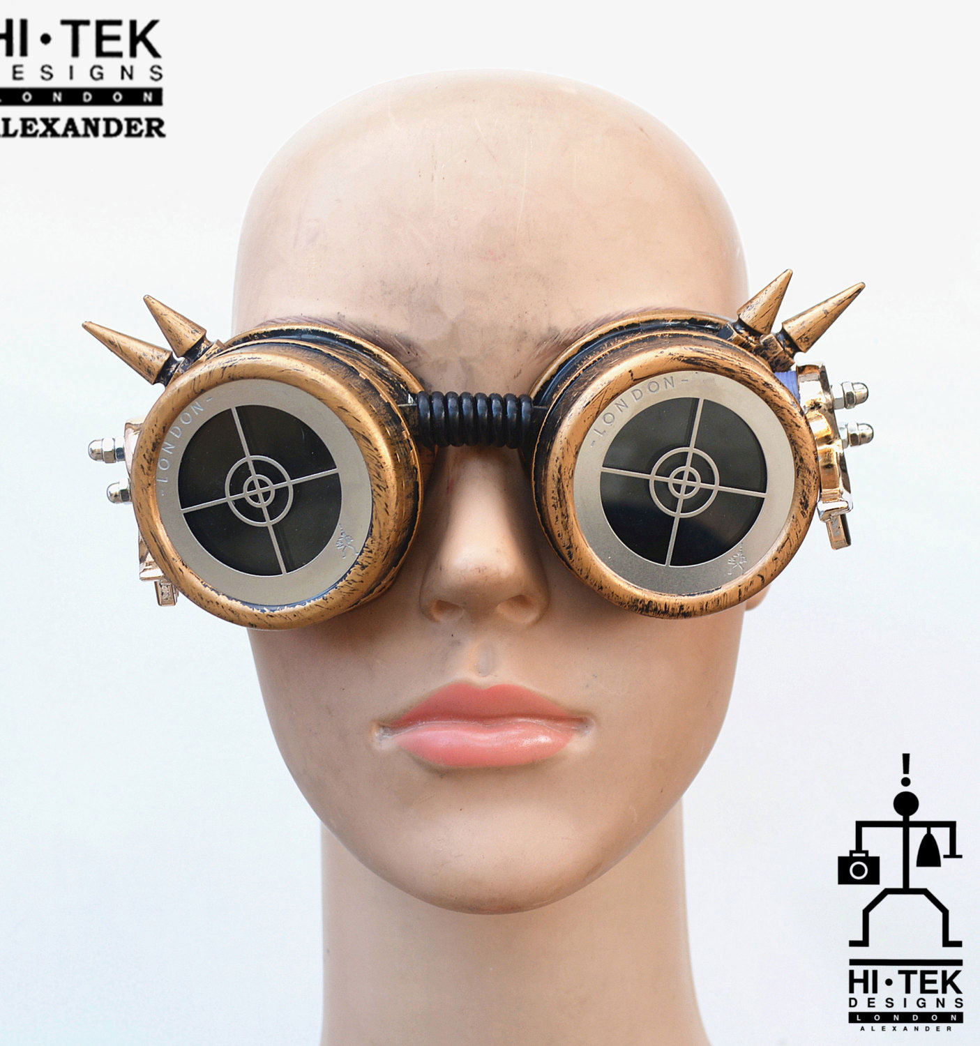 Steampunk glasses for adults. The coolest