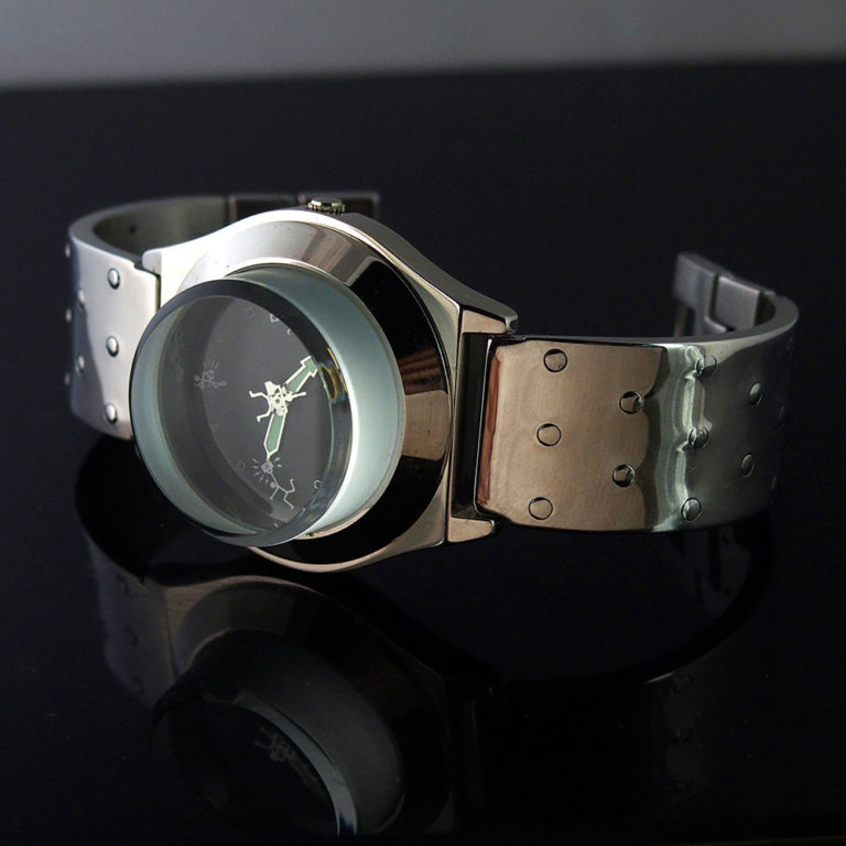 Vintage mens watch Hi Tek Alexander unusual unique metal strap