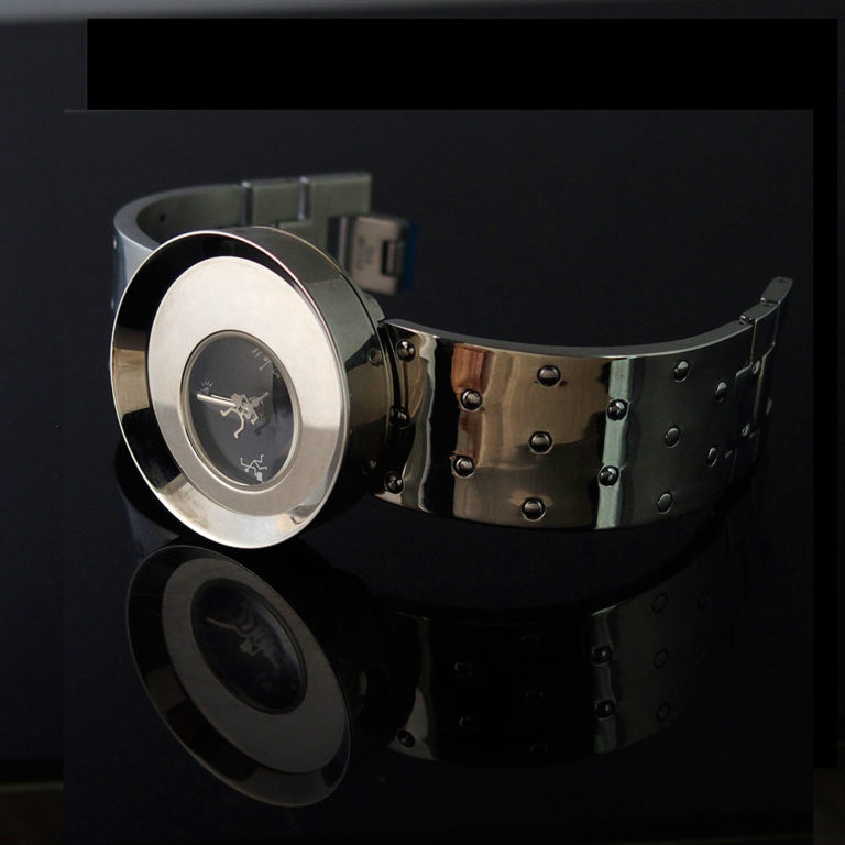 wrist watch Futuristic Goth Steampunk Cyberpunk vintage Hi Tek Alexander model Ring Camera