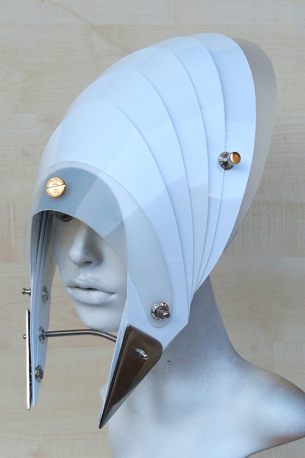 futuristic head wear