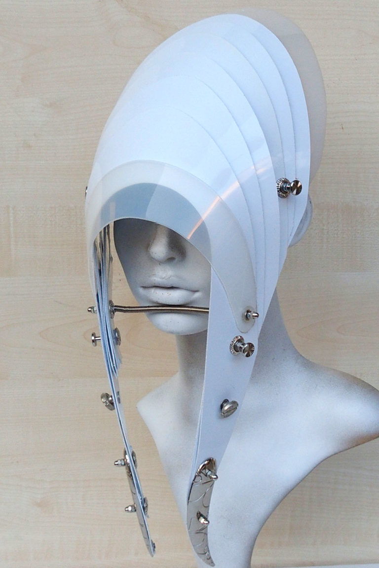 all white head wear