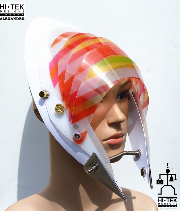 unusual head wear