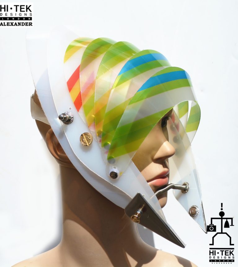 unusual head wear