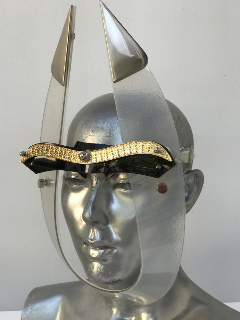 mask for Burning Man festival
