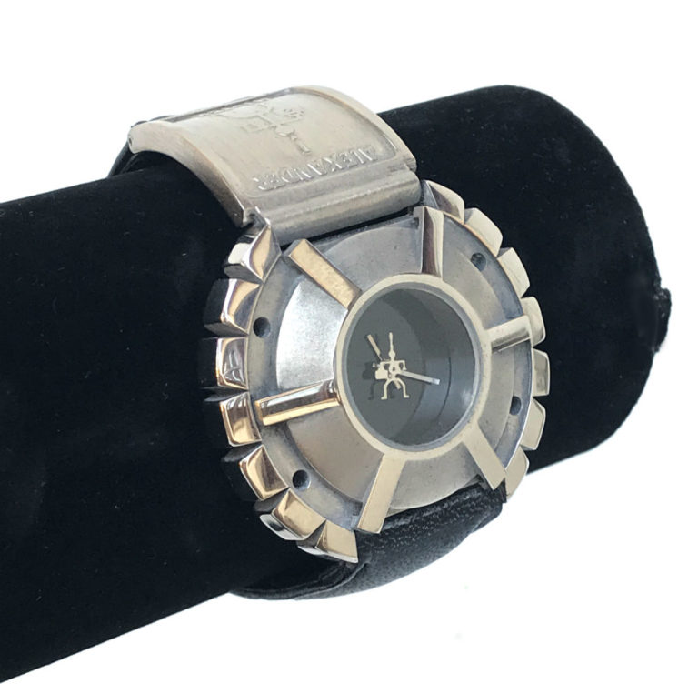Cyberpunk wrist watch