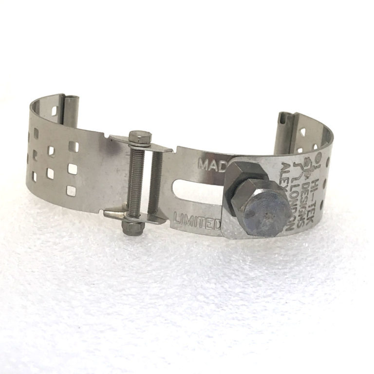 Ht Tek Alexander stainless steel watch strap unusual unique squares - Image 2