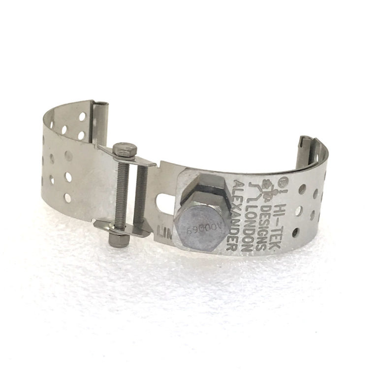 Ht Tek Alexander stainless steel watch strap unusual unique dots - Image 3